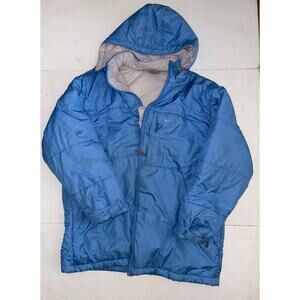 Vintage Nike Y2K puffer jacket large men’s hoodie baby blue